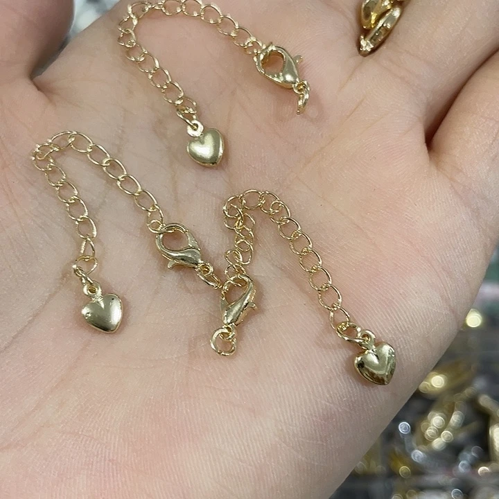 玛瑙/玉髓合金珠宝半成品8个龙虾扣金色