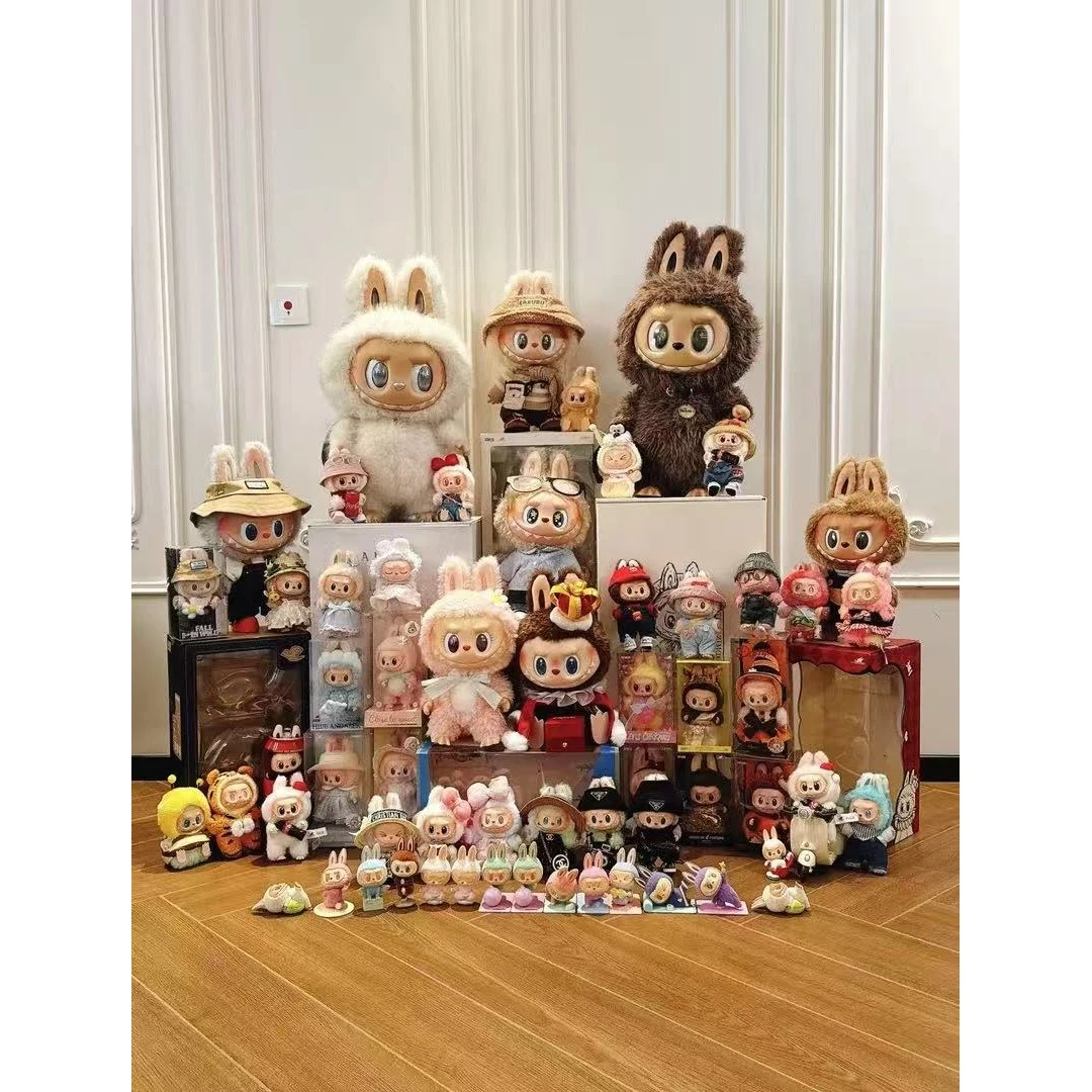 【香片踩后二合集】LUBUBU、SP、哭娃等搪胶毛绒盲盒潮玩挂件