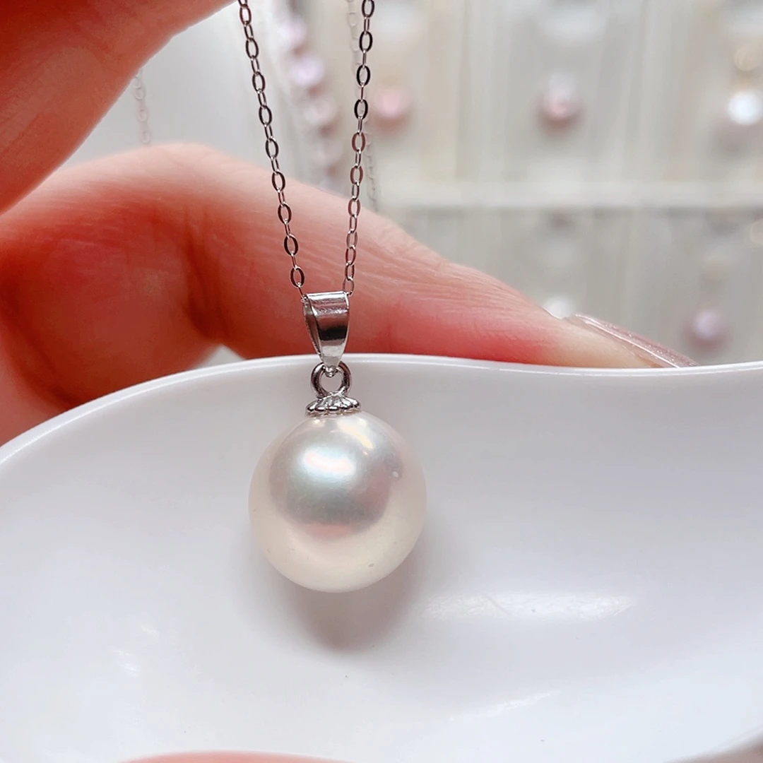 淡水珍珠合金吊坠(赠链)
