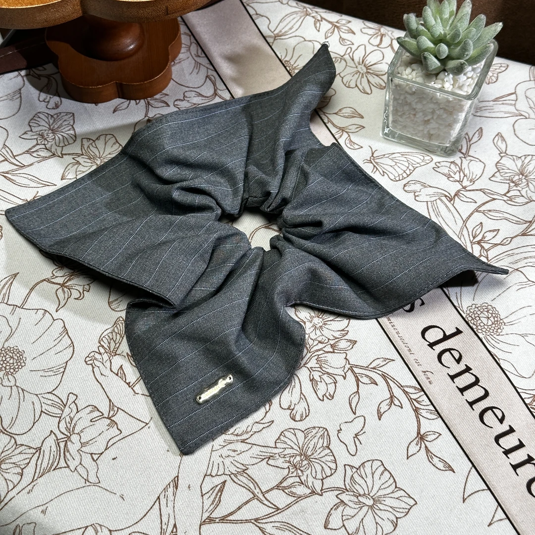 芙奈琪043412高端轻奢方巾发圈