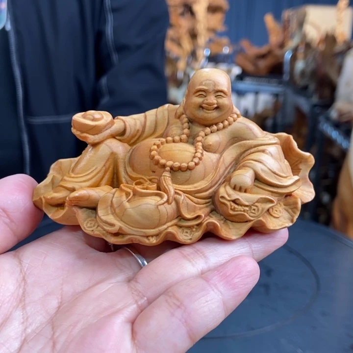 柏木（崖柏）手把件车摆