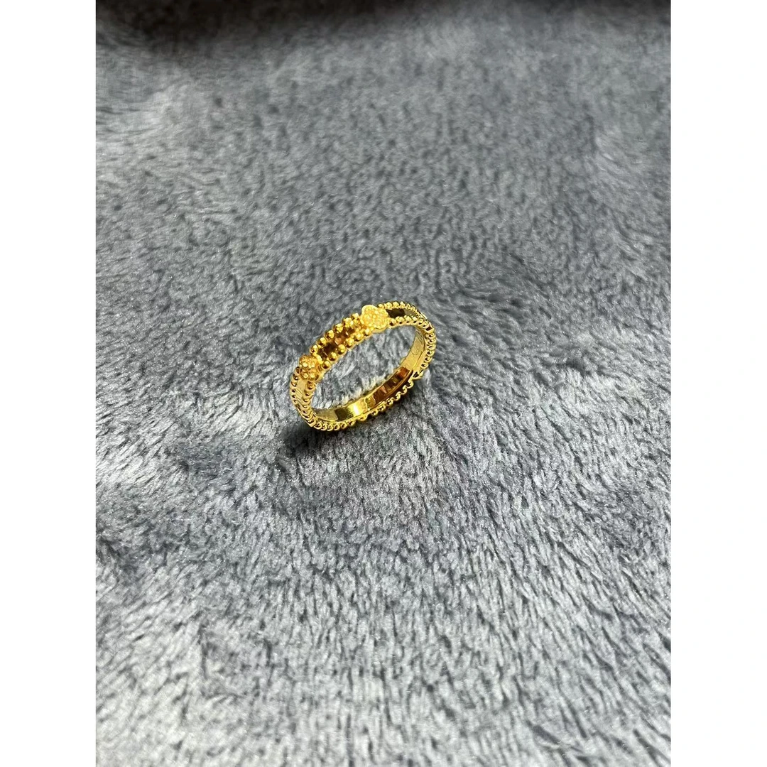 莫桑石【MT】18K万花筒戒指