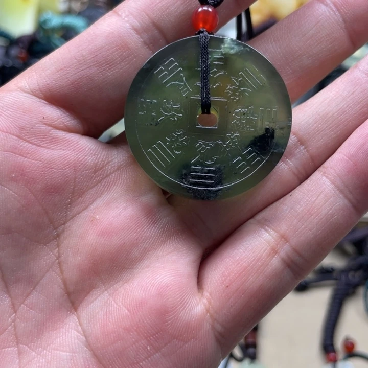 蛇纹石玉合金颈饰D***k