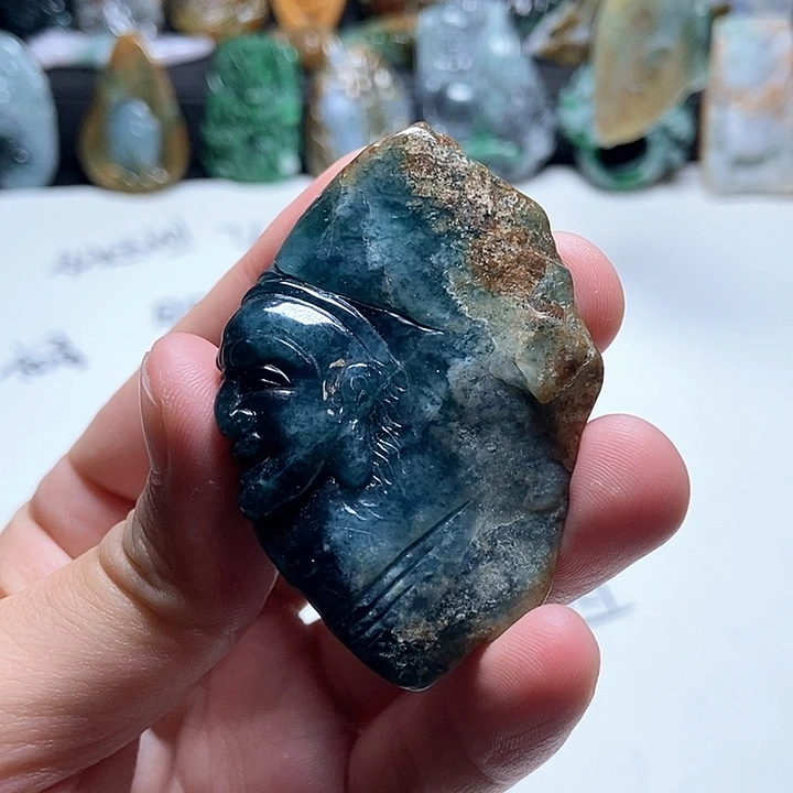 翡翠未镶嵌颈饰翡翠a货