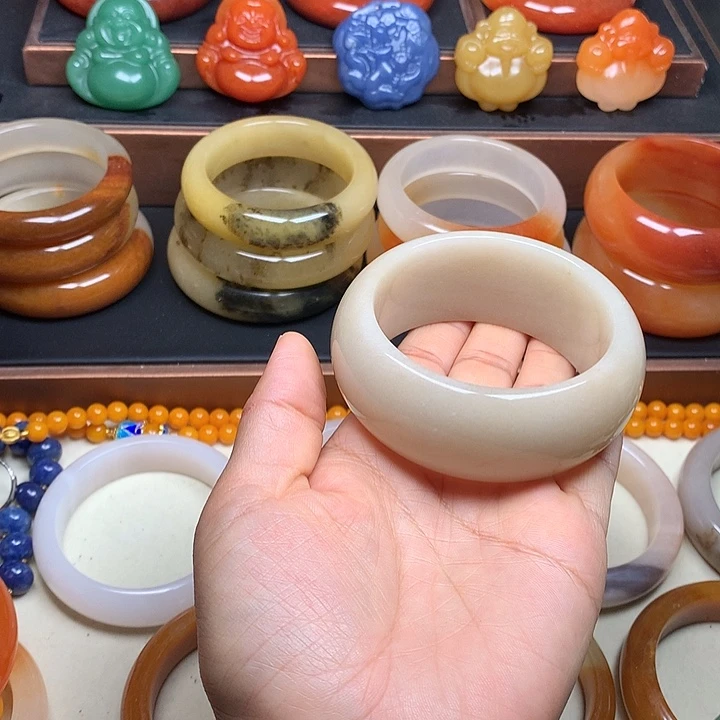 石英质玉未镶嵌手串