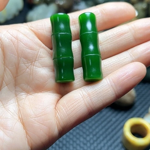 白玉菩提吊坠摆件