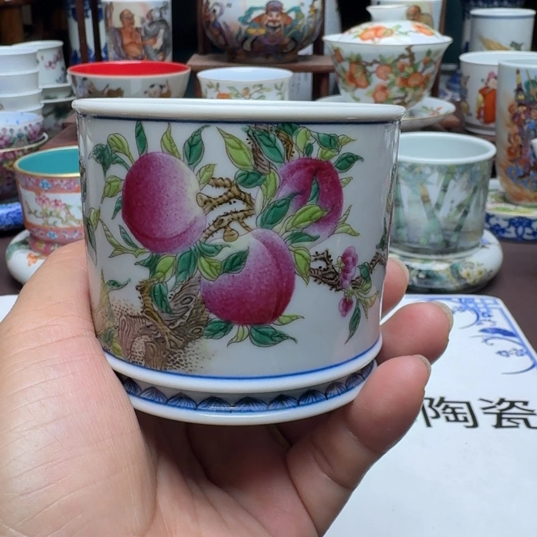 景德镇手工手绘展示