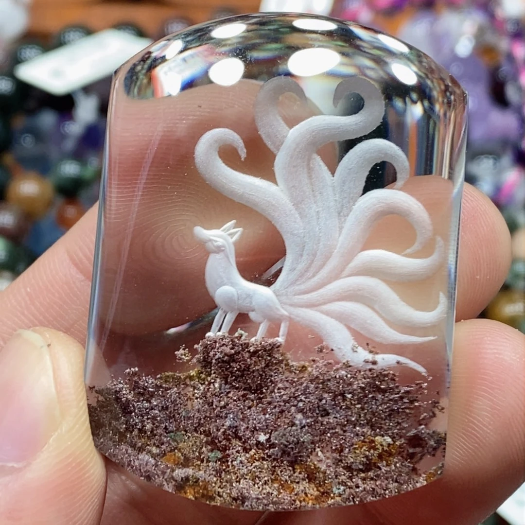 水晶吊坠(不含链)未镶嵌