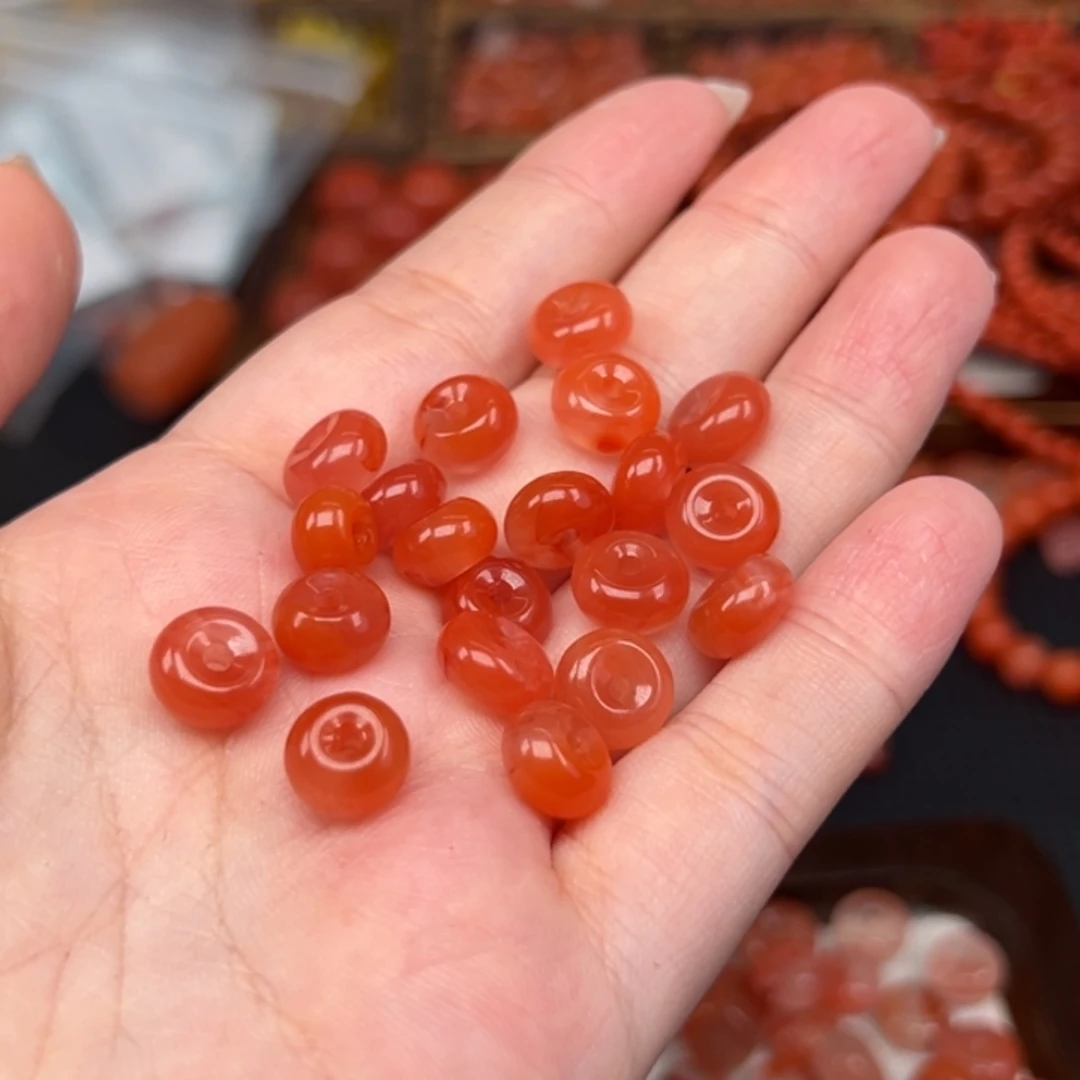 南红玛瑙未镶嵌吊坠(不含链)
