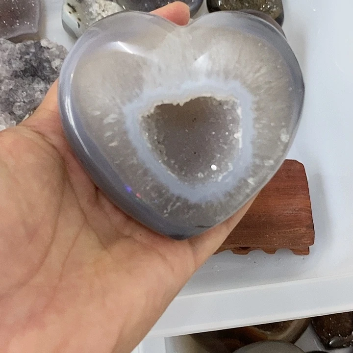 紫晶珠宝半成品未镶嵌