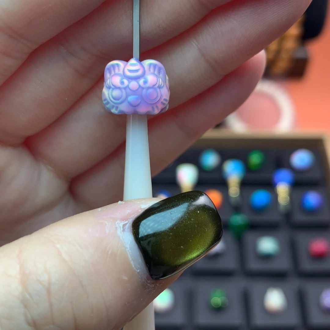 1104豹吞金兽梵高紫