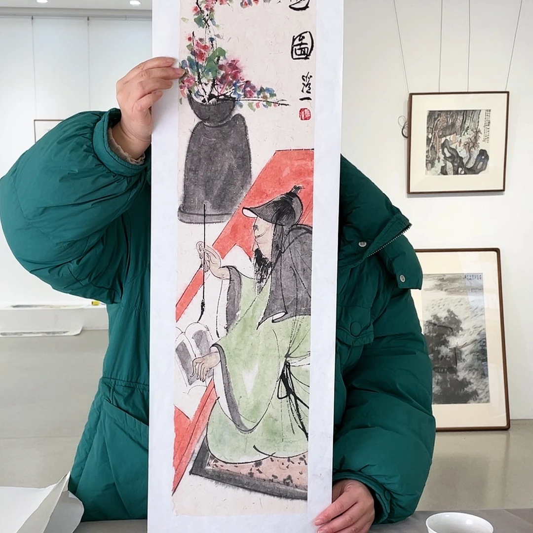 国画中美协王寿石精品软片