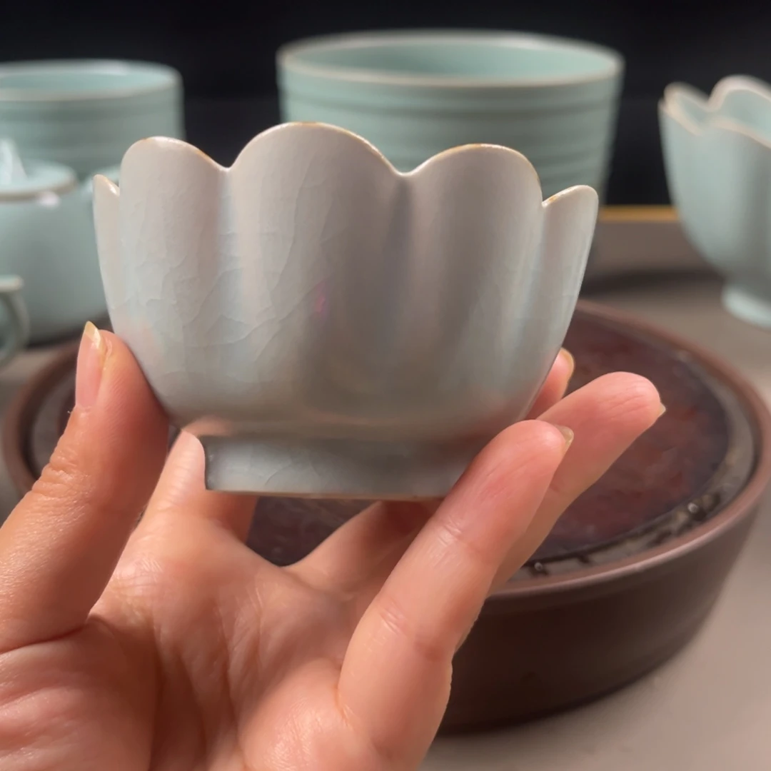 原矿汝瓷玛瑙入釉