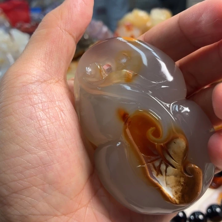 未镶嵌颈饰玛瑙/玉髓
