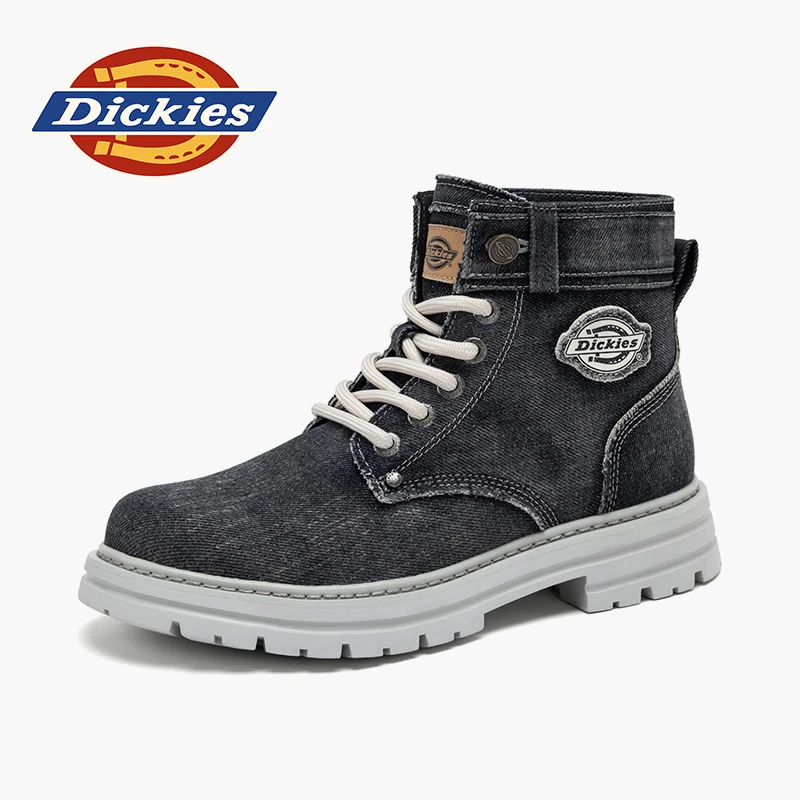 Dickies马丁靴秋季新款百搭工装靴男士休闲靴时尚男靴舒适户外靴