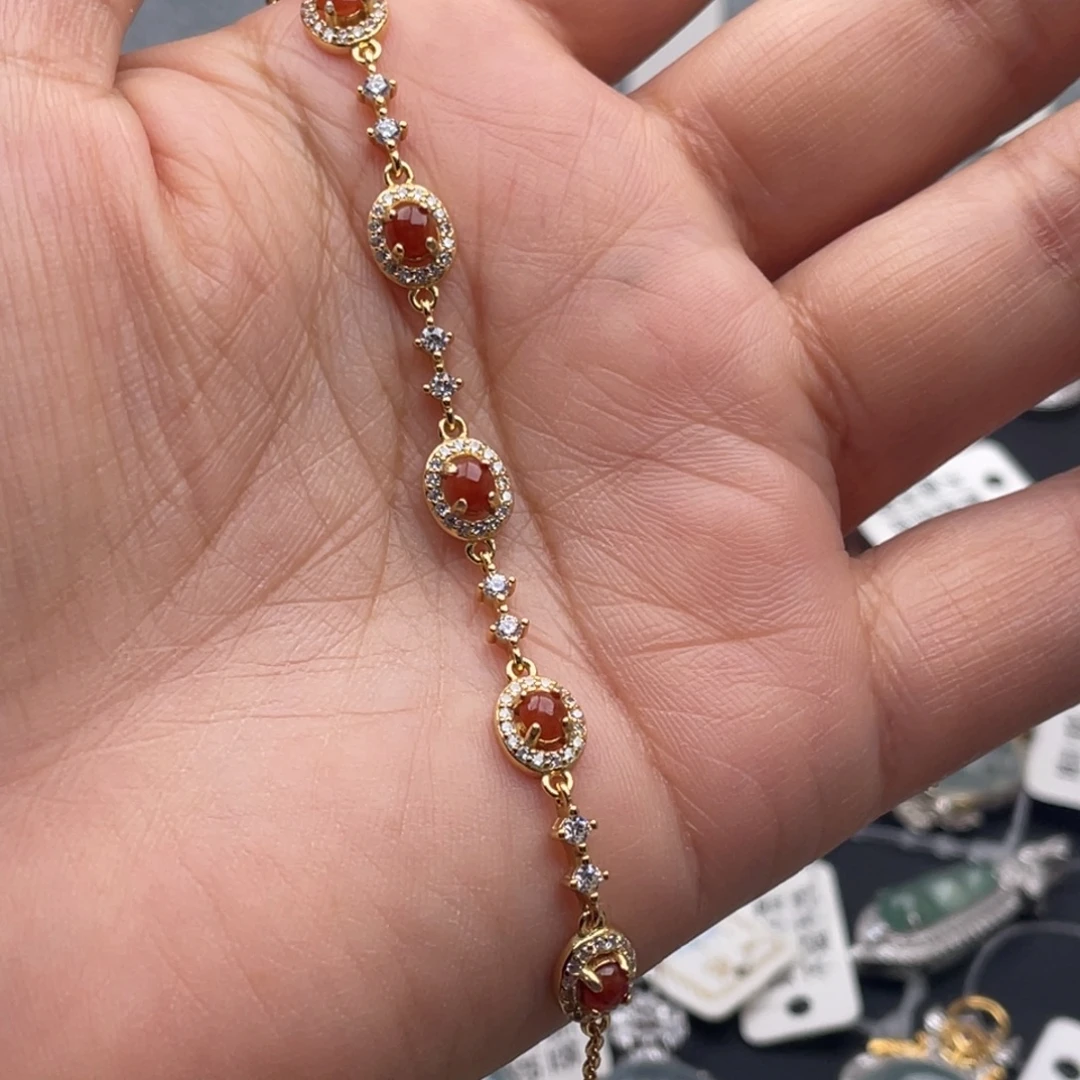 翡翠银S925镶嵌戒指