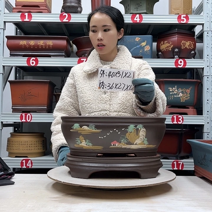 花盆紫砂紫砂花盆