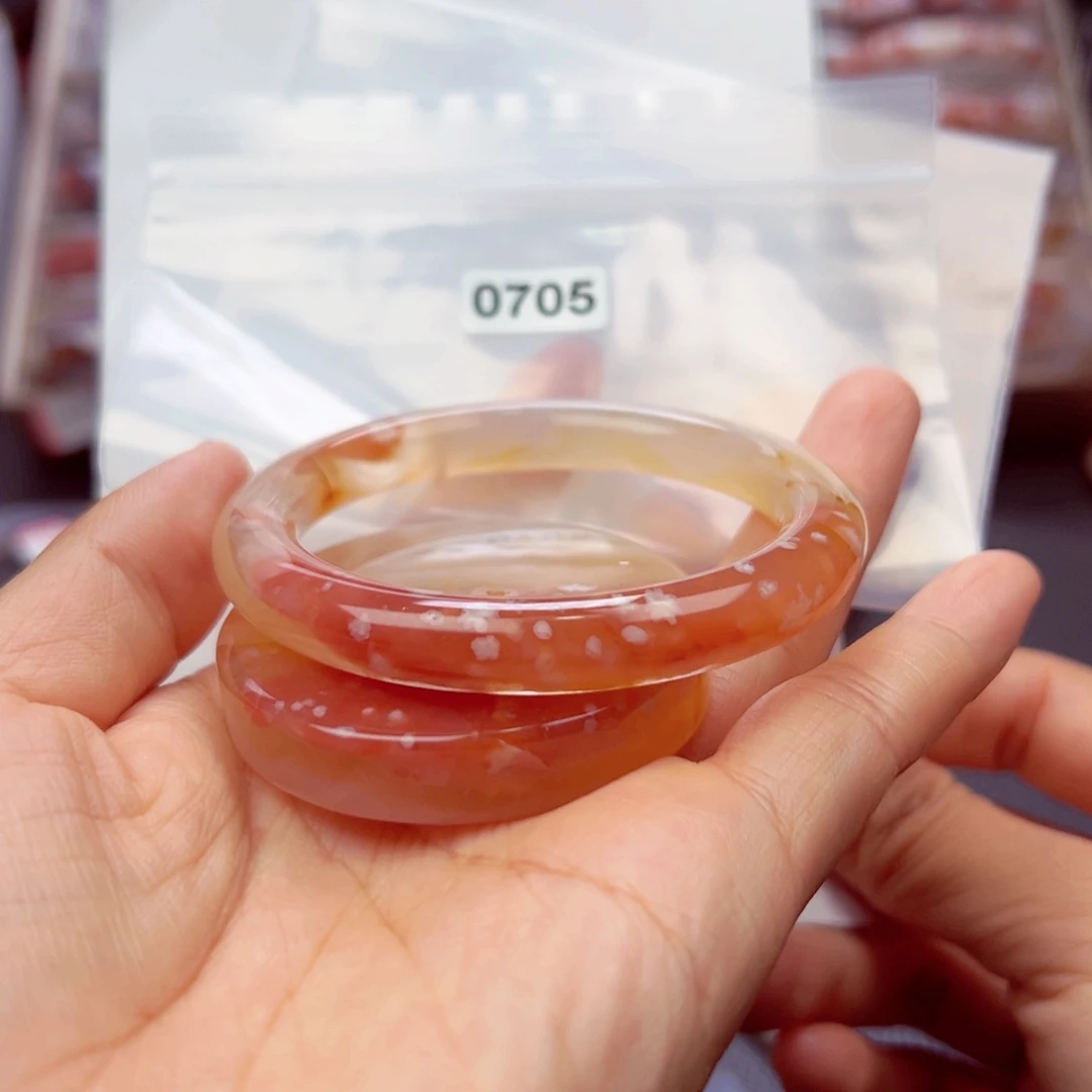 手镯玛瑙/玉髓未镶嵌缥*