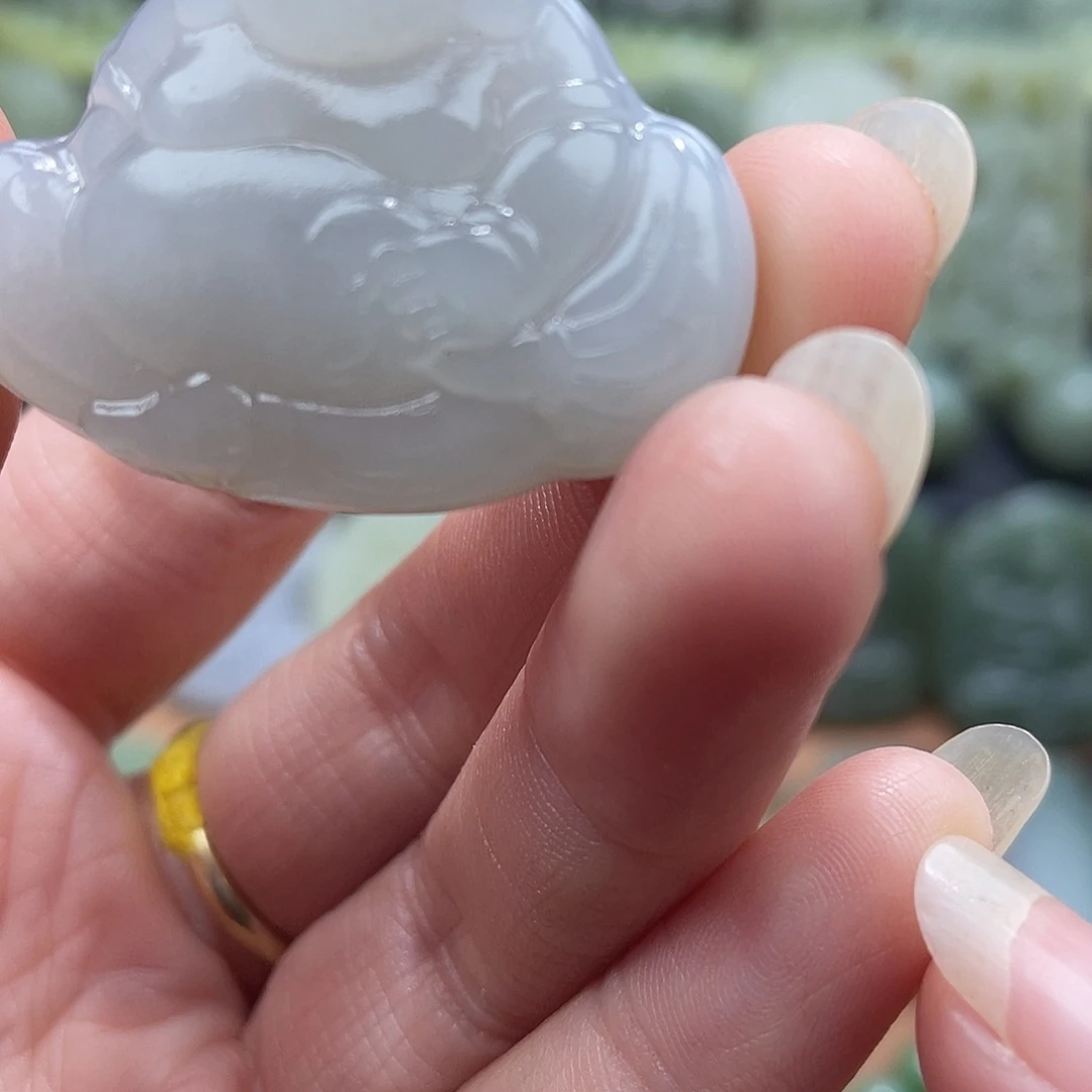 和田玉未镶嵌吊坠(不含链)