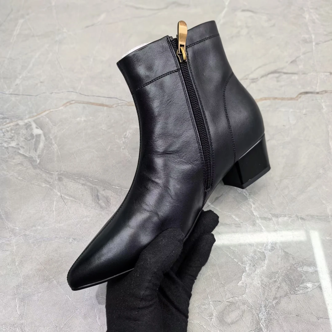 db（孤品）39码短靴女靴子53924-6090牛皮