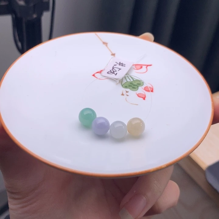 翡翠未镶嵌手链翡翠y2406 卡7.6