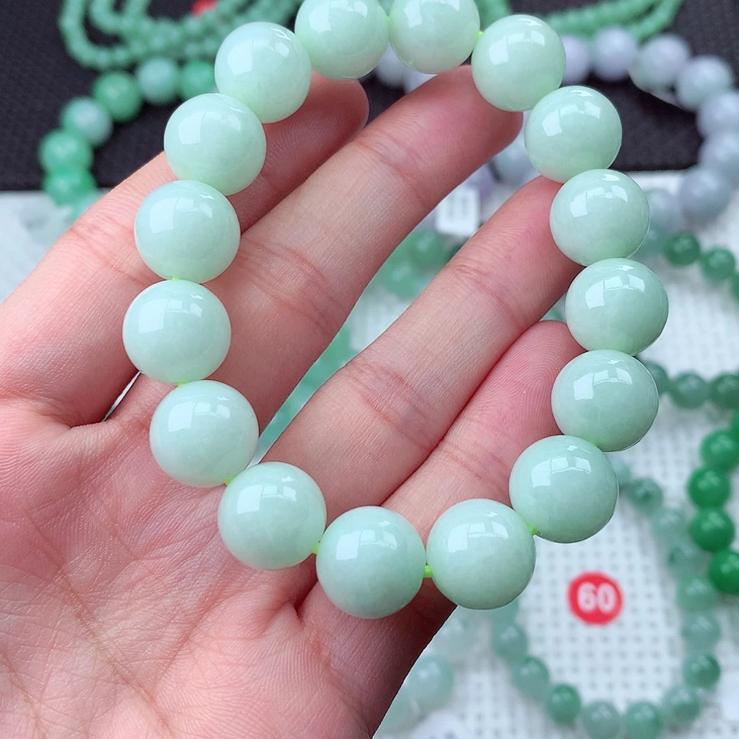翡翠未镶嵌毛衣链
