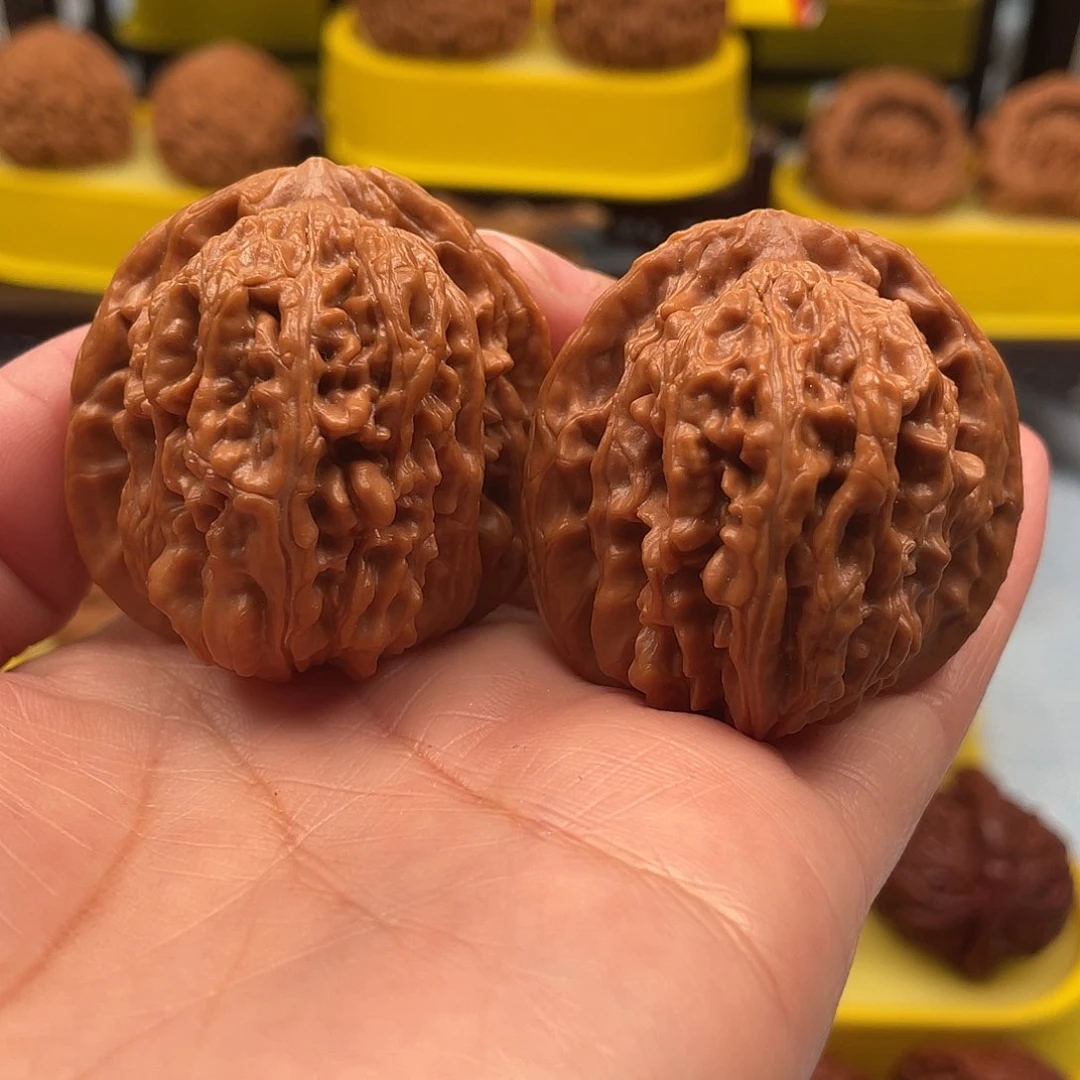 吊坠文玩核桃四座楼41