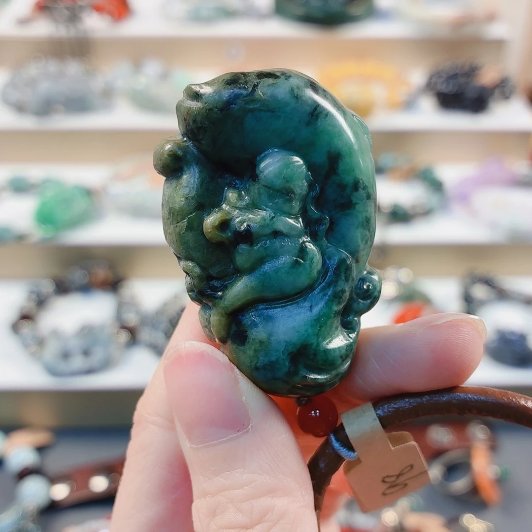 翡翠未镶嵌手链手串