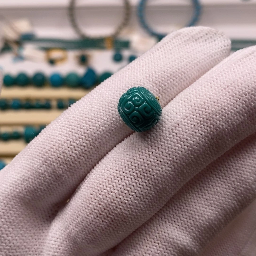 未镶嵌绿松石珠宝奇石A901