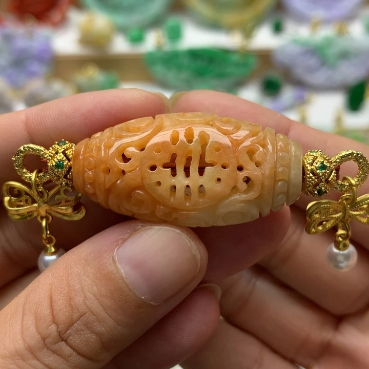 颈饰未镶嵌翡翠翡翠