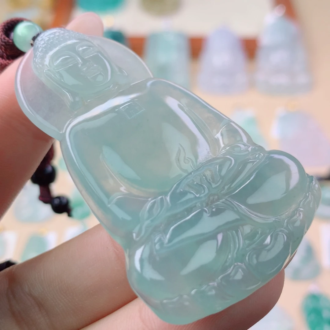 翡翠未镶嵌颈饰翡翠吊坠