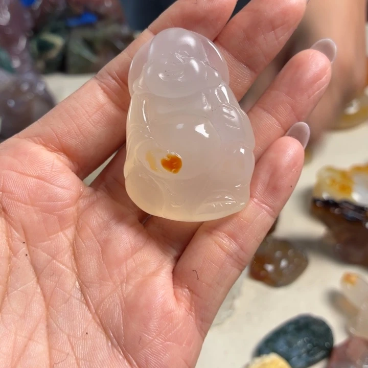 玛瑙/玉髓未镶嵌吊坠(不含链)