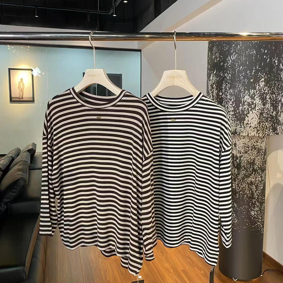 MNFK 2025新款 条纹T恤 TX0070