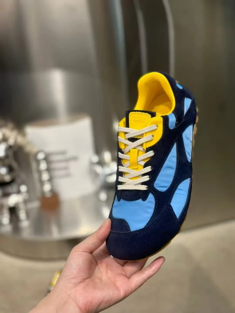 FANNADI【休闲鞋】真皮德训鞋女款夏季复古平底运动休闲鞋 1568