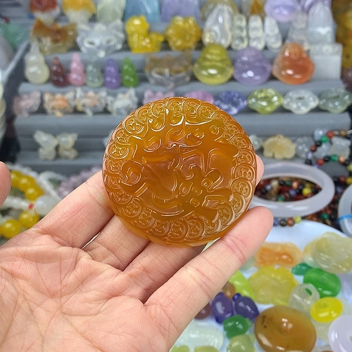 玛瑙/玉髓未镶嵌颈饰