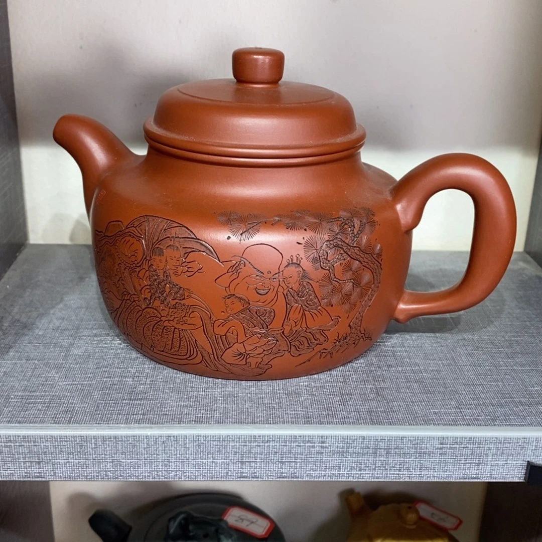 紫砂茶壶原矿手工157