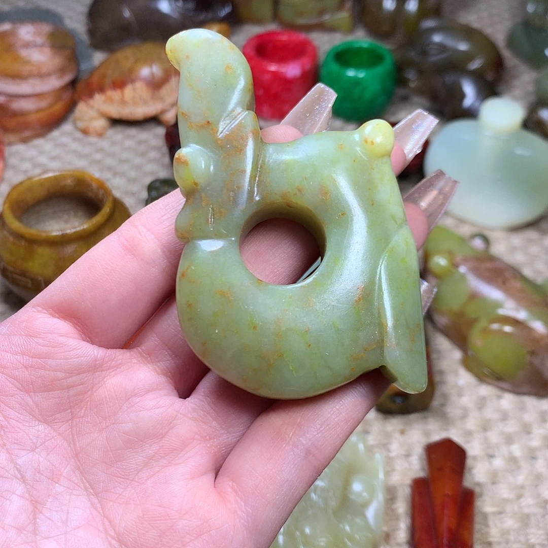 白玉菩提吊坠挂件