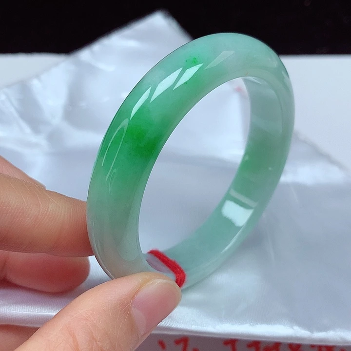 未镶嵌手镯翡翠51圈