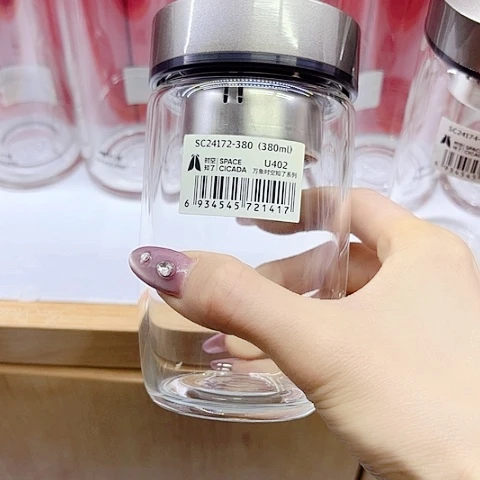 万象品牌玻璃点***妈U402，380毫升