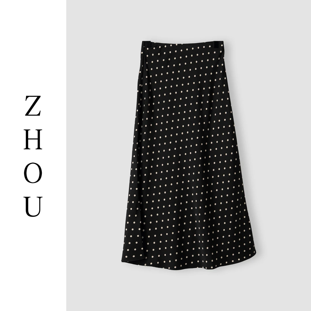 （周哥甄选）黑色半身裙-22917