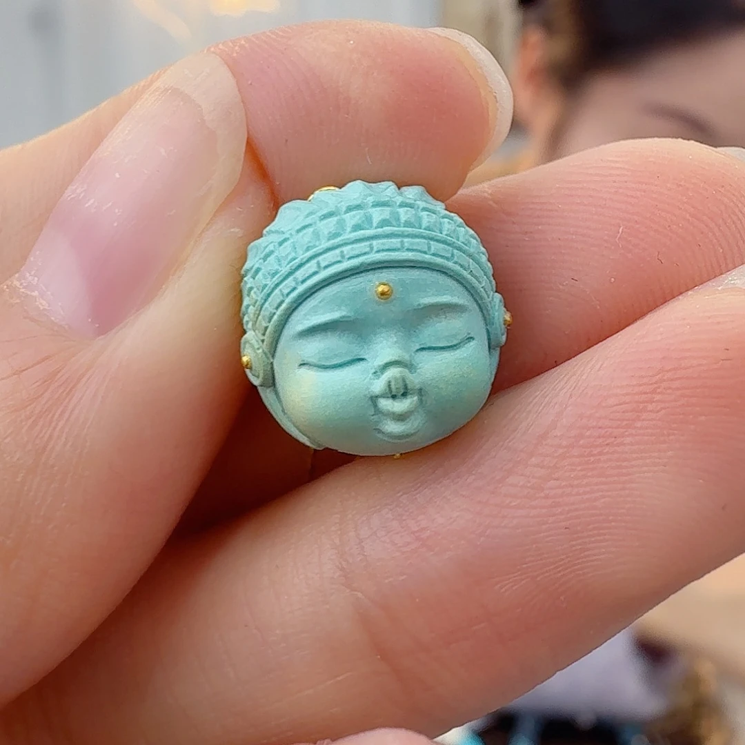 绿松石未镶嵌珠宝半成品