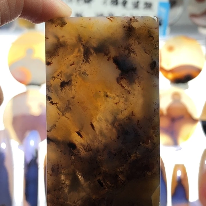 玛瑙/玉髓未镶嵌珠宝半成品3霞