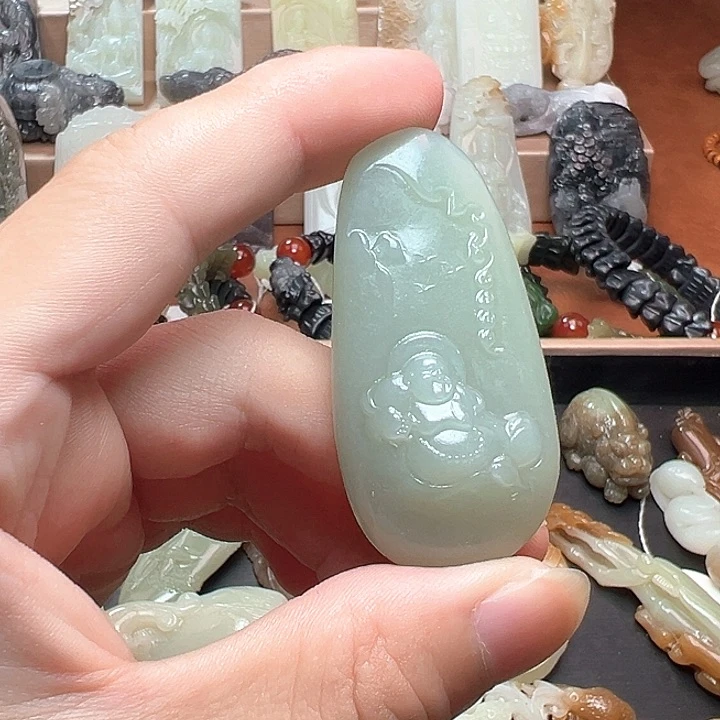 颈饰未镶嵌和田玉