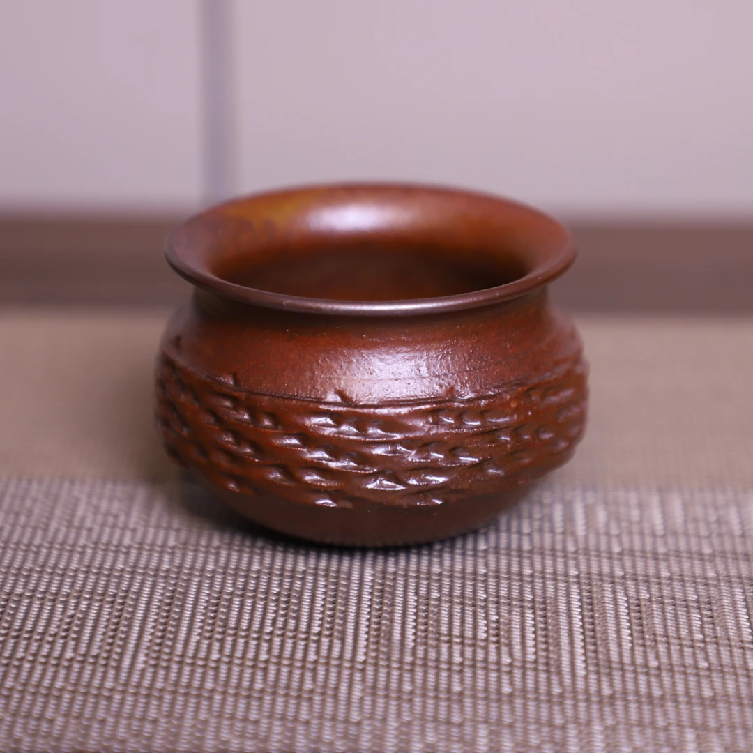 原产地原矿石钧瓷精品单杯纯手工