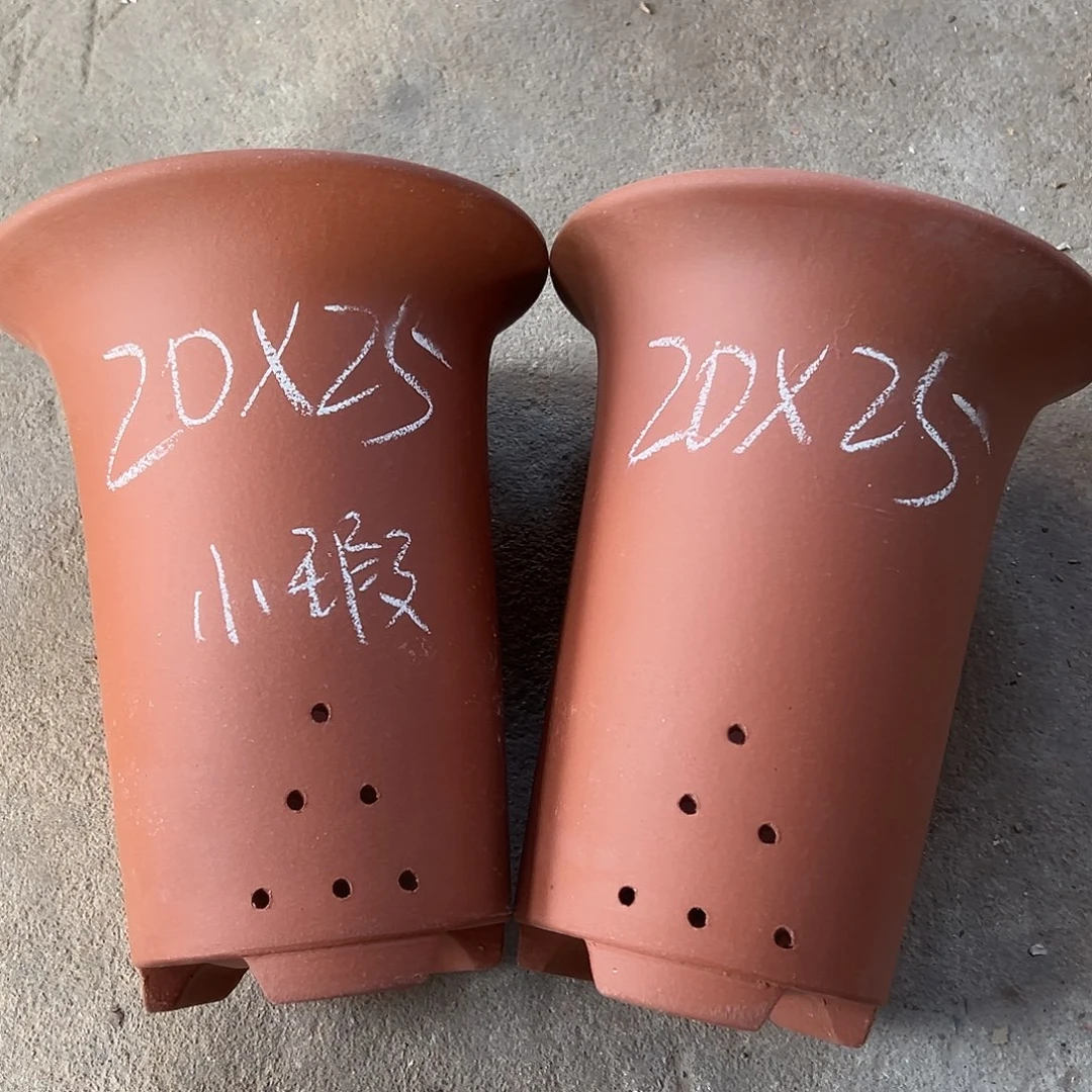 花盆紫砂宜兴紫砂花盆源头2只