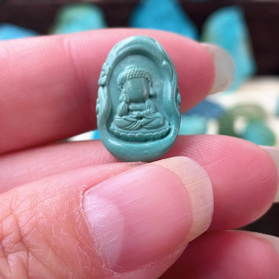 绿松石未镶嵌大牌子