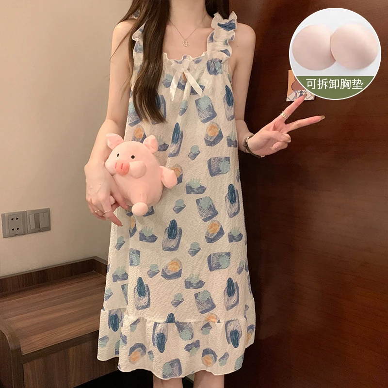 a70❤️「琳琳屋」浪漫性感蕾丝轻奢修身睡衣家居服