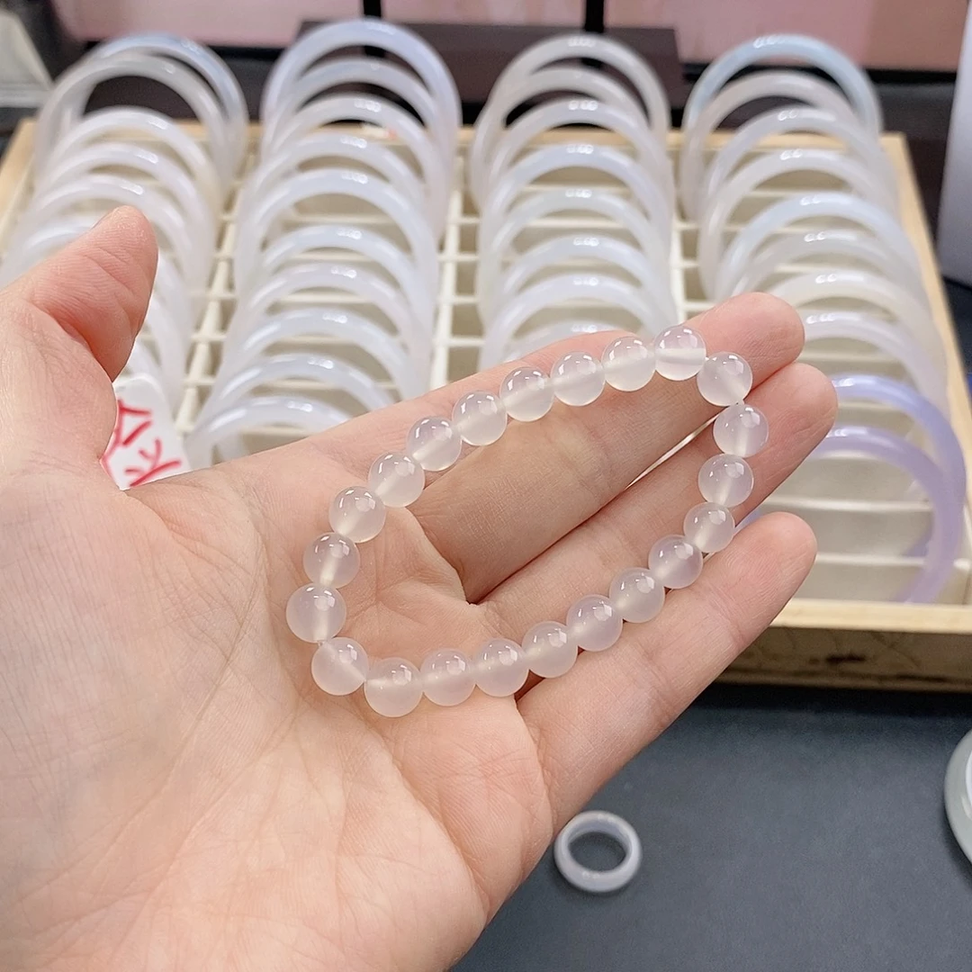 玛瑙/玉髓未镶嵌手镯