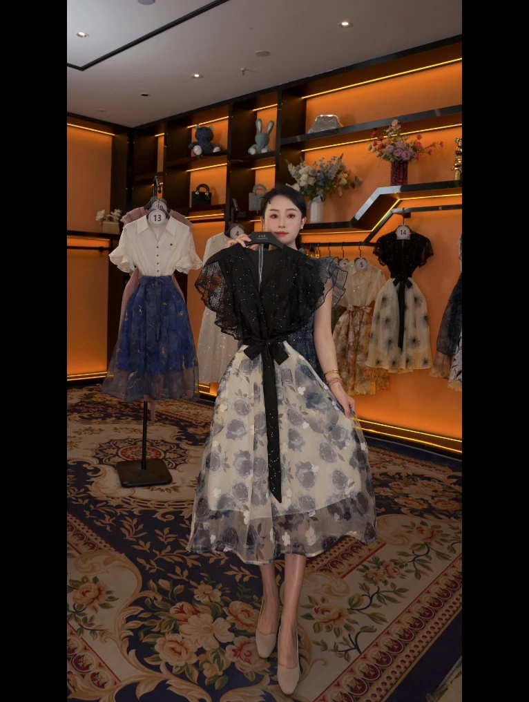 【M】春夏丨设计师款轻奢气质显瘦女装连衣裙 CX-202467