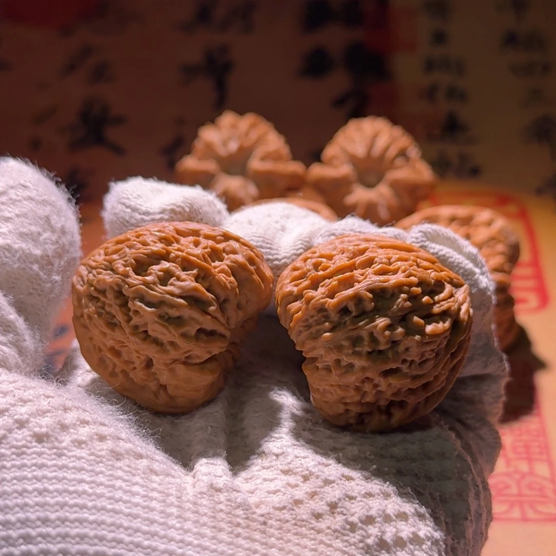尸***蝇吊坠文玩核桃37.5南疆石